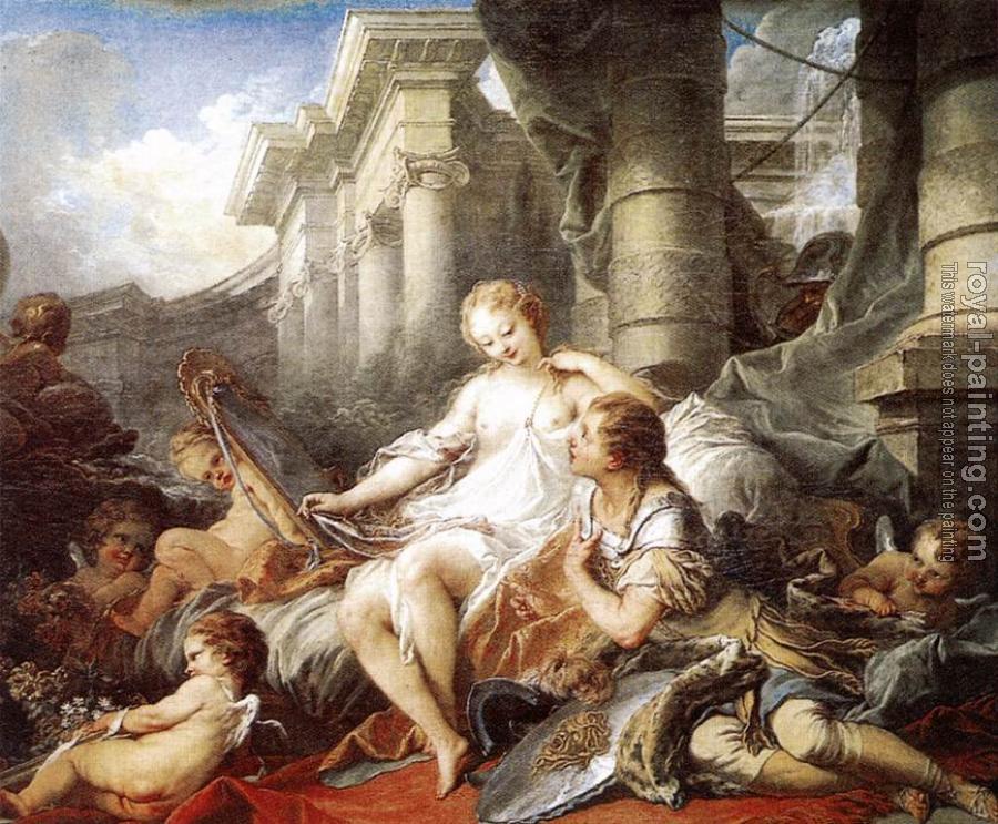 Francois Boucher : Rinaldo and Armida Francois Boucher : Rinaldo and Armida